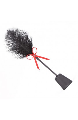  Feather Tickler and Paddle 36 cm Red/Black