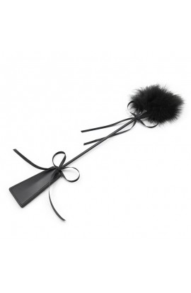  Feather Tickler and Paddle 49 cm Black