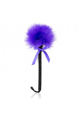  Feather Tickler with Bow 25 cm Purple
