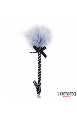  Feather Tickler with Bowknot 25cm