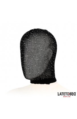  Lace Hood with Shiny Diamonds
