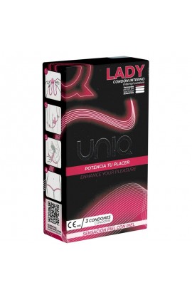  Lady Female Condoms No Latex 3 pcs