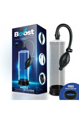  Manual Penis Pump PSX04 Crystal