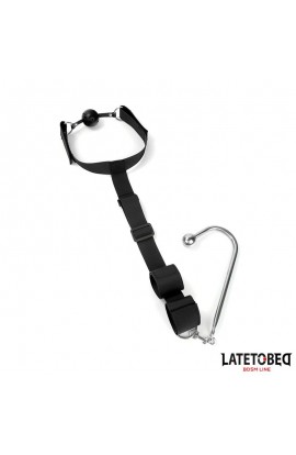  Mouth Gag with Cuff and Anal Hook