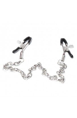  Nipple Clamps with Chain Metal