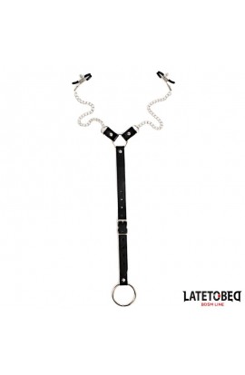  Nipple Clamps With Penis Ring