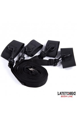  Nylon Velcro Bed Restraints with Plastic Hook