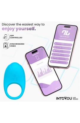  Ringo Vibrating Ring with App Unibody Blue