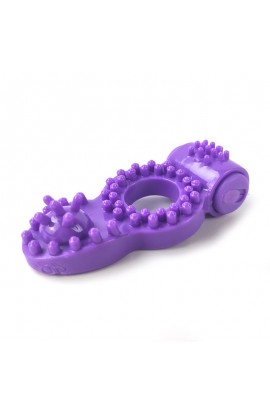  Vibrating Penis Ring Purple