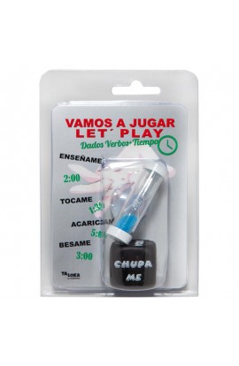 TALOKA Action dice set and an hourglass