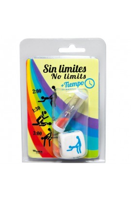 TALOKA Posture dice set and an hourglass