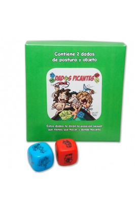 DIVERTY SEX Set 2 Fluorescent Dice Posture and Object